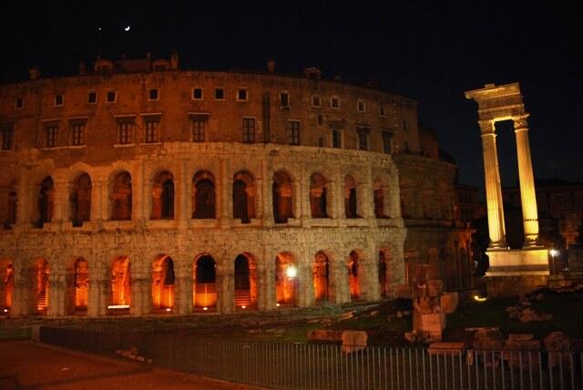 Tour de la cuidad de Roma por la noche