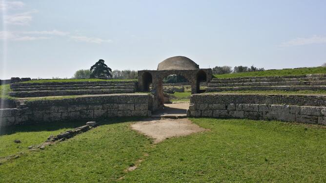 Paestum y la fábrica de queso de Búfalo Venullo-3