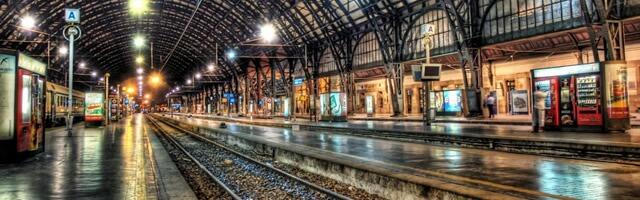 Servicio de traslado a estaciones de tren de Italia