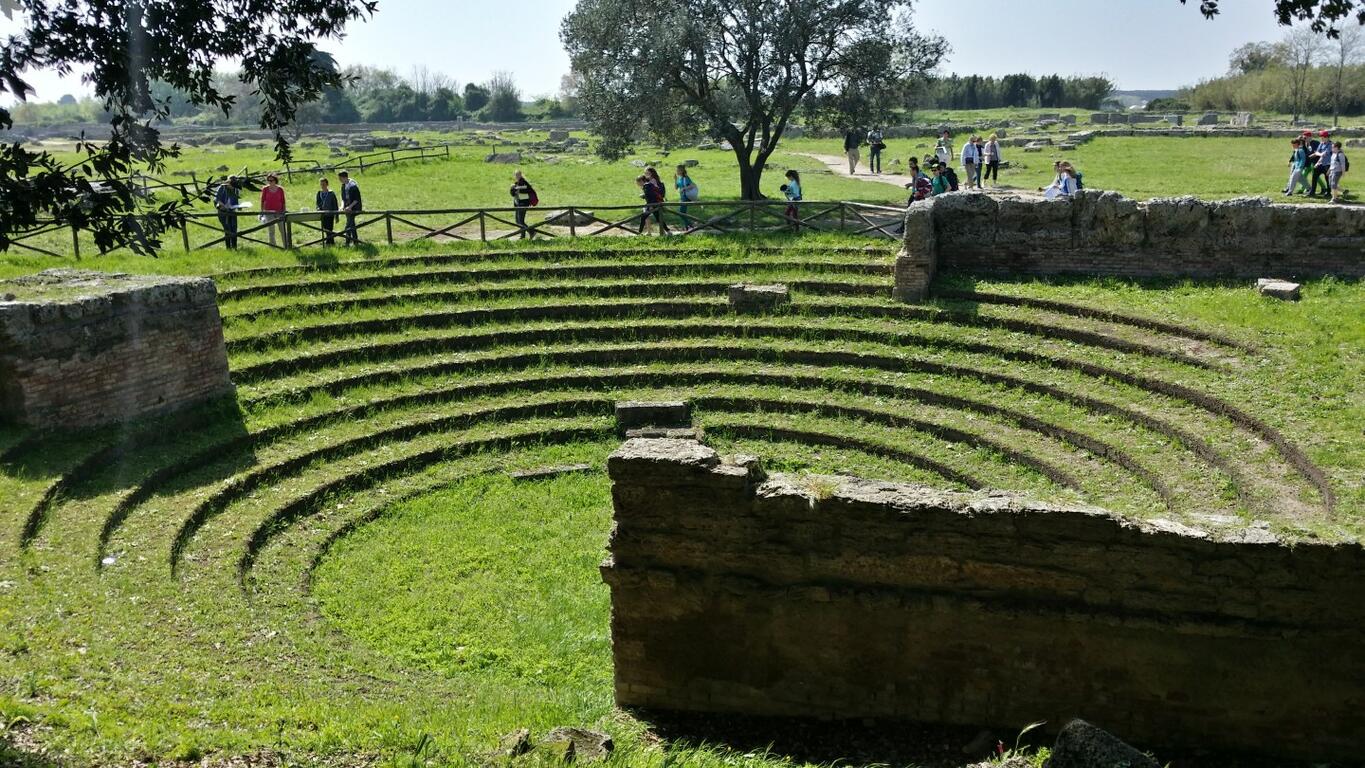 Paestum y la fábrica de queso de Búfalo Venullo-2